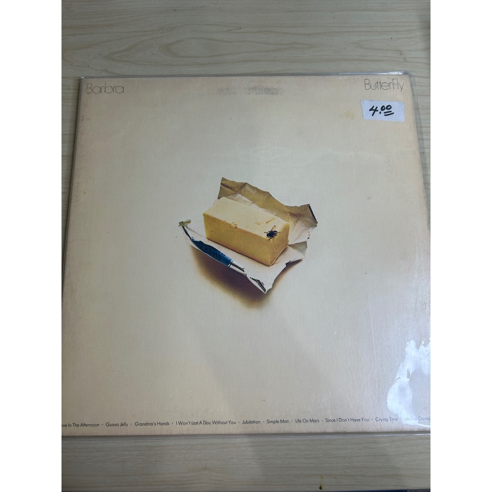 Barbra Streisand ButterFly Vinyl LP Record 1974 Columbia PC 33005 Life On Mars